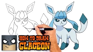 How to Draw Glaceon | Pokemon