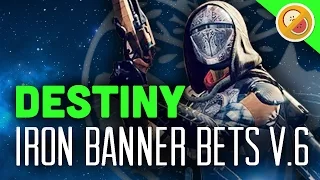 Destiny Iron Banner Bets #6 - The Dream Team (The Taken King) Funny Gaming Moments