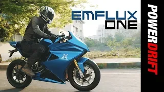 Emflux One : India's first electric superbike : PowerDrift