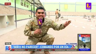 REPORTAJE DE LATINA TV A LA ESCUELA DE COMANDO DEL EJÉRCITO