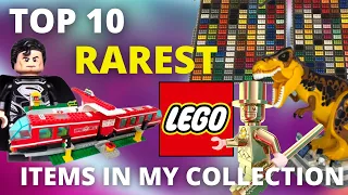 Top Ten RAREST LEGO Items in my Collection!