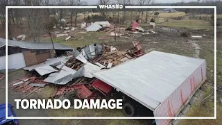 Saturday storms spawn two EF-1 tornadoes in southern Indiana, northern Kentucky