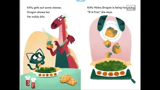 Kitty and Dragon: Kitty Cooks Dinner Read Along (Knee2KneeReadWithMe)