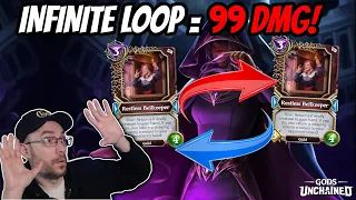 Infinite Loop = 99 Face Damage! | Gods Unchained