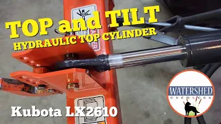 026 – Top and Tilt | Hydraulic Top Link for Kubota LX2610 | LX3310