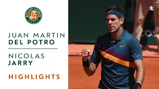 Juan Martin Del Potro vs Nicolas Jarry - Round 1 Highlights | Roland-Garros 2019