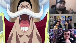 Whitebeard at Marineford Uses Devil Fruit Power One Piece Reaction Mashup