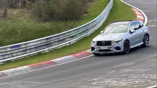 Mercedes-Benz testing cars at the Nurburgring Nordschleife: New CLE, GLC43 Amg, E-Class and more!