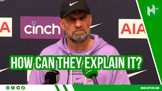 You didn't play football but I DID! | FURIOUS Jurgen Klopp slams VAR decisions