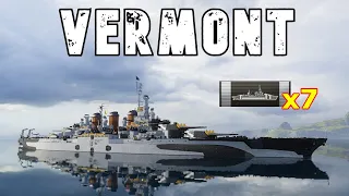 World of WarShips Vermont - 5 Kills 277K Damage