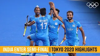 India beat Great Britain in quarter-final 🏑 | #Tokyo2020 Highlights