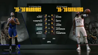 NBA 2K23 - Cleveland Cavaliers @ Golden State Warriors - '15-'16 NBA Finals Game 3