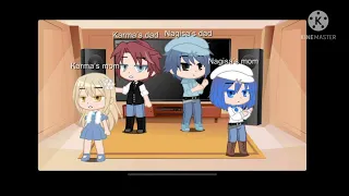 Karma and Nagisa’s parents react