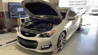 Clean stock 2017 Chevy SS DYNO BASELINE NUMBERS