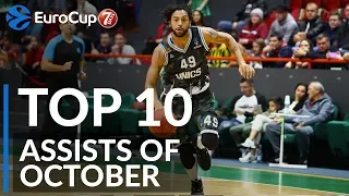 7DAYS EuroCup, Top 10 Assists of October!