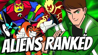 EVERY SINGLE Ben 10 Alien RANKED | Which is the STRONGEST? | WORST to BEST