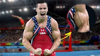 Why do Men's Gymnasts have Big Biceps?