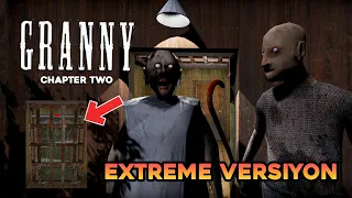 EN ZOR MODDA KAÇIŞ KAPISINDAN KAÇMAK! - GRANNY CHAPTER TWO (EXTREME VERSİYON)