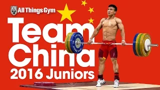 🇨🇳 Team China 🇨🇳 Day 1 Training Hall 2016 Junior World Weightlifting Championships