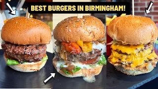 TOP 5 BURGERS IN BIRMINGHAM!