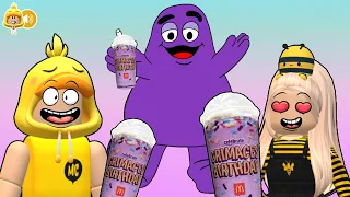 ​ @MCGG minuman ini enak sekali 🤤 | grimace shake simulator