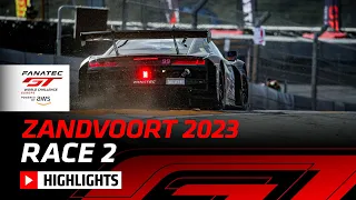 Race 2 Highlights | Zandvoort 2023 | Fanatec GT World Challenge Europe Powered by AWS