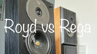 Rega Ela MK2 vs Royd Minstrel