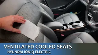 Ventilated Seats Blow Hyundai IONIQ Electric