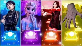 Baby Calm Down-Selena Gomez & Rema(Mavin) 🆚️ Wednesday Addams 🆚️ Elsa Frozen 🆚️ Thing 🆚️ Jisoo