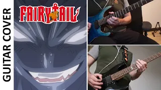 Fairy Tail - Iron Dragon Black Steel Guitar Cover - [+ Backing Track]