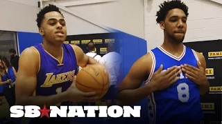 NBA rookies imitate LeBron, Kobe, and more