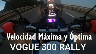 Velocidad Máxima y Óptima | Voge 300 Rally | 4k