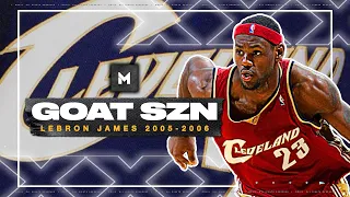 LeBron James 2005-2006 Season Highlights 👑 YOUNG KING! | GOAT SZN