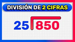 ¿SABES DIVIDIR CON 2 CIFRAS? (APRENDE MUY FÁCIL) - NIVEL BÁSICO