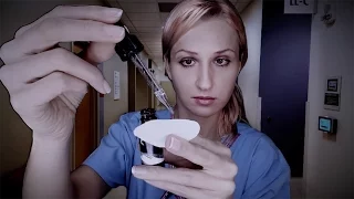 NOVICE NURSE Does ASMR Cranial Nerve Exam | Medical Role Play