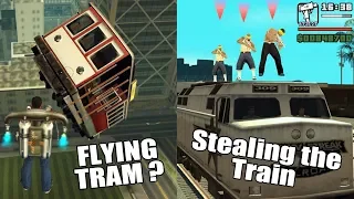 Insane Things To Do with Trains in GTA San Andreas