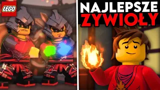 TOP 10 MOCY ŻYWIOŁÓW z LEGO NINJAGO