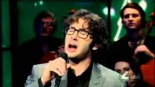 Josh Groban on Live with Kelly (CoHosting) 12-8-2011 Part 5--Josh singing I'll Be Home for Christmas