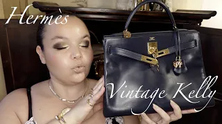 MY KELLY SURVIVED WHAT??? Vintage Hermès Kelly Pros/Cons + My Hermès Wishlist | Lela Sophia