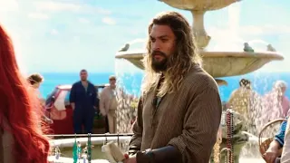 Hilarious eating roses scene - Aquaman (2018)