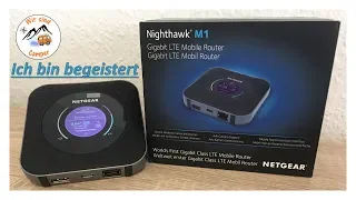 Nighthawk M1 LTE Router von Netgear, perfekt für Camper