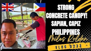 VLOG 233: A COMPLETE CANOPY INSTALL INCLUDING ELECTRICAL LAYOUT IN PHILIPPINES!