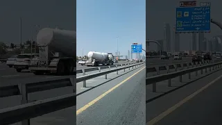 #concretemixertruck #concrete #driving #highway #truck #road #emirates #uae #dubai #vlog #2023 #view