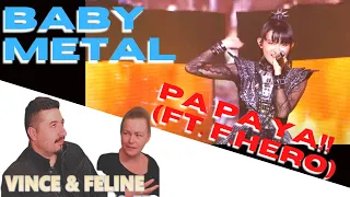 BABYMETAL // PA PA YA!! (ft. F.HERO) Reaction