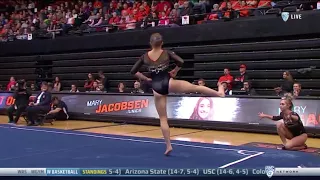 Mary Jacobsen (Oregon State) 2018 Floor vs Stanford 9.9