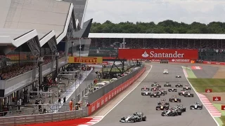 FORMULA 1 SANTANDER BRITISH GRAND PRIX at Silverstone