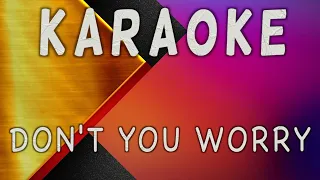 Black Eyed Peas, Shakira, David Guetta - DON'T YOU WORRY (KARAOKE Ultra Hd)