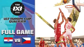 Croatia v Czech Republic | Men | Full Game | FIBA 3x3 U17 Europe Cup Qualifier 2022