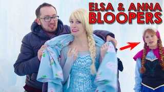 BLOOPERS | Disney Frozen - Elsa and Anna's FOR THE FIRST TIME IN FOREVER Reprise in REAL LIFE