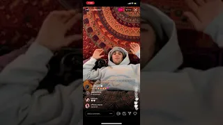 Justin bieber live Instagram, 4-13-21